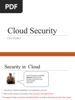 Lecture 4 - Cloud Security