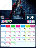 Calendariosuperheroes 2024