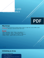 2.Php Arrays and Superglobals