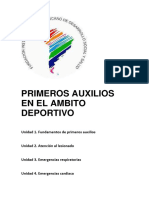 Primeros Auxilios en El Ambito Deportivo