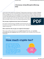 Crypto Tax Guide Germany 2023 (Kryptowährung Steuer 2023) Koinly