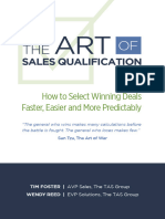 The Art of Sales Qualification - Unknown