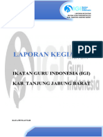 Laporan Igi Tanjung Jabung Barat