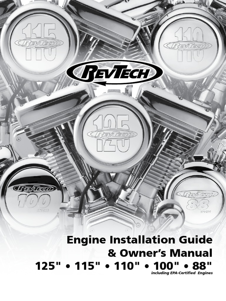 RevTech Engine Installation Guide (2) Motorcycle Engines