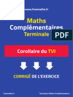 Theoreme Des Valeurs Intermediaires 1 Ordrige