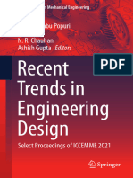 Recent Trends in Engineering Design: Bangarubabu Popuri Amit Tyagi N. R. Chauhan Ashish Gupta Editors