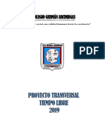 Proyecto Tiempo Libre 2019