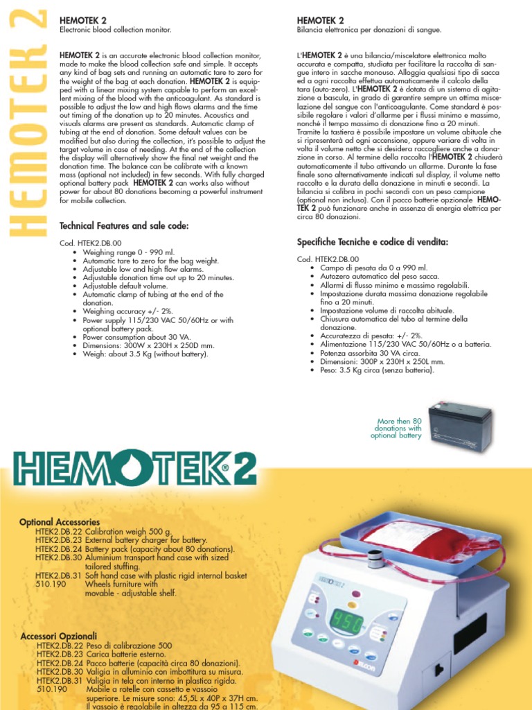 hemotek pdf nature