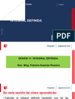 5.1 Sesión 11-Integral Definida