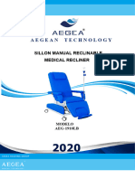 Aegean Technology: Sillon Manual Reclinable Medical Recliner