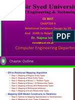 Chapter9-ER and EER Mappings