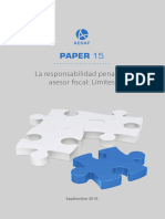 La Responsabilidad Penal Del Asesor Fiscal Limites