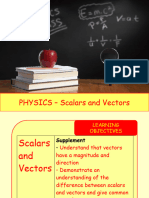 Scalars and Vectors 2