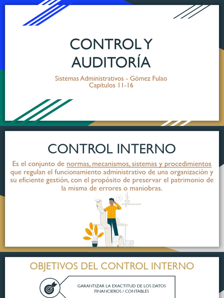 Control Interno y Auditoría Eficaz | PDF | Auditoría | Business
