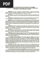 Emergency Declaration On Trees