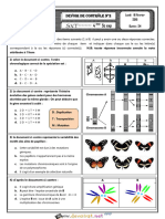 Devoir de Contrôle N°2 - SVT - Bac Sciences Exp (2014-2015) MR Ayachi Ridha