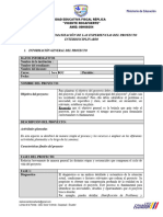 Formato para Trabajo Academico Tercero Bachillerato