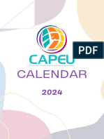 Capeu Calendar 2024
