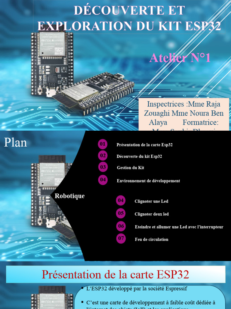 Introduction au Kit ESP32 et MicroPython | PDF | Entrée/Sortie ...