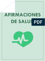 Afirmaciones de Salud