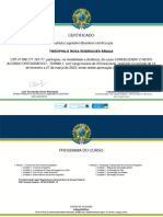 Certificado Acodo Ortográfico - SENADO - 20h