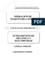 Fundamentos de Mecanica y Electricidad