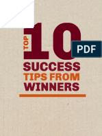 Top 10 Success Tips From Winners