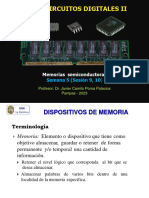 Circuitos Digitales Ii: Memorias Semiconductoras