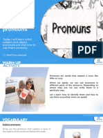 P.E A1 - 890 Object and Subject Pronouns.
