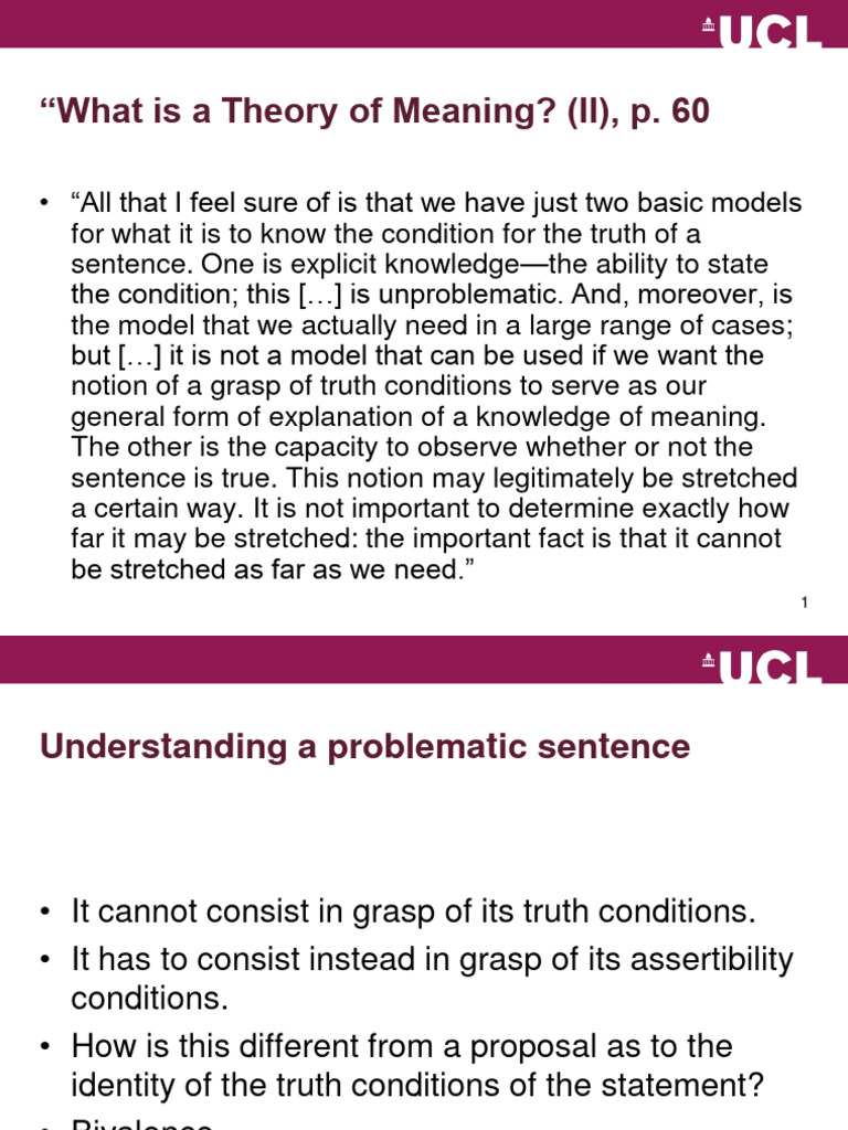 Realism 4 | PDF | Truth | Theory