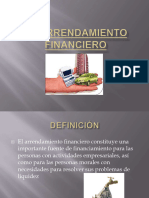 Arrendamiento Financiero