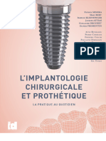 L'Implantologie Chirurgicale Et Prothétique: La Pratique Au Quotidien