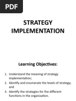 Strategy Implementation