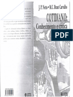 Jose Paulo Netto Amp M C Brant Carvalho Cotidiano Conhecimento e Criticapdf PDF Free Rotated