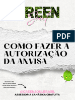 Anvisa - Como Fazer A Autorização (Green Soul)