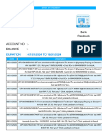 Bank Passbook: DURATION:-01/01/2024 TO 18/01/2024