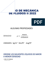 Repaso de Mecánica de Fluidos