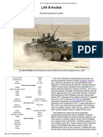 LAV III Kodiak Armored Personnel Carrier