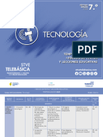 Temporalización Tecnología 7mo Grado 2024