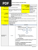 Class Program Matatag Curriculum | PDF