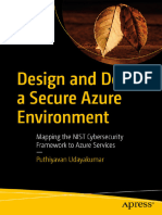 Design and Deploy A Secure Azure Environment Mapping The NIST Cybersecurity Framework To Azure Services-9781484296783