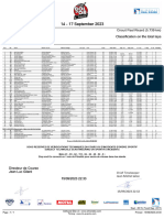 Annexes Bol D'or - 20ème Bol D'Or Classic - 1ère Manche - Final Ranking