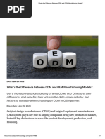 What's The Difference Between ODM and OEM Manufacturing Models 05jun2023