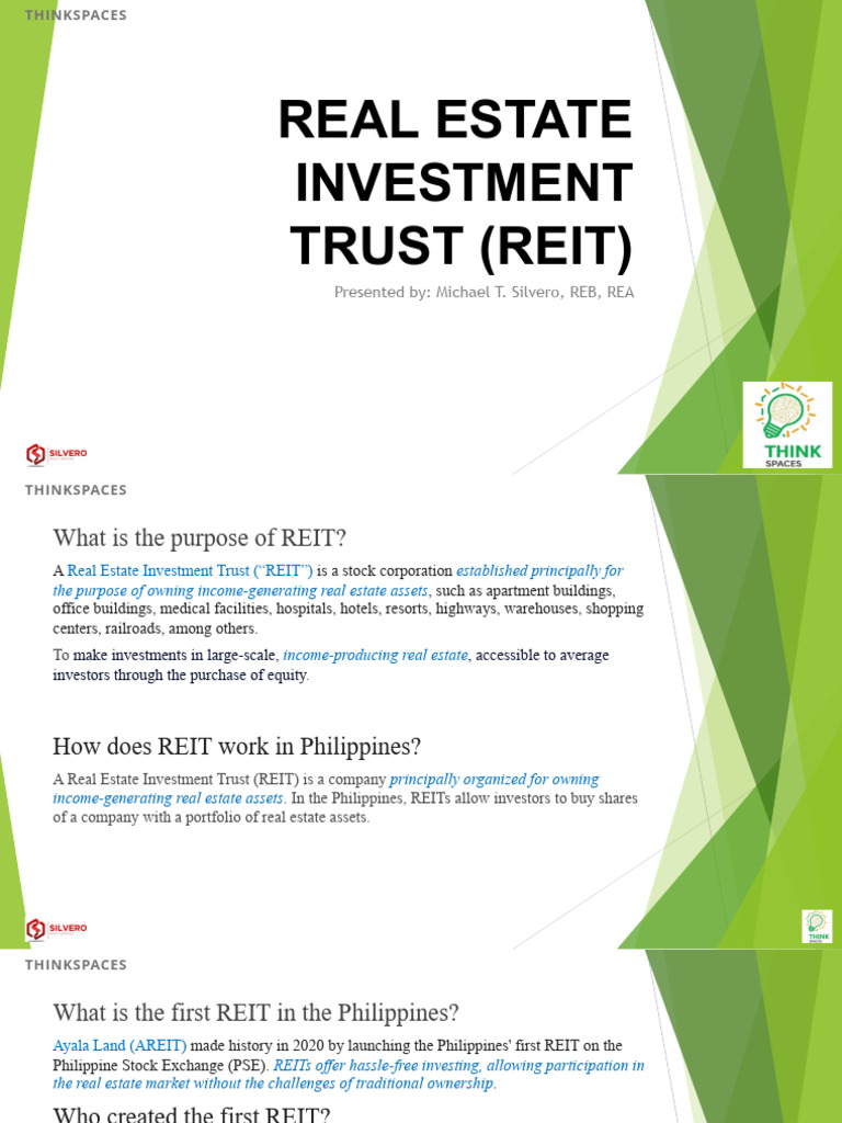Investing in Philippine REITs 2025 | PDF | Real Estate Investment Trust ...