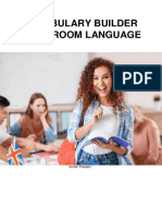 01 - Vocabulary Builder Classroom Language