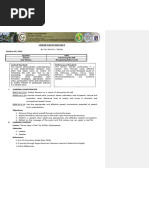 G9 English Lesson Exemplar 1st Quarter