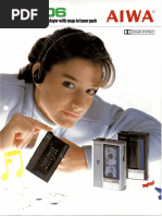 Aiwa HS-P06 Brochure US