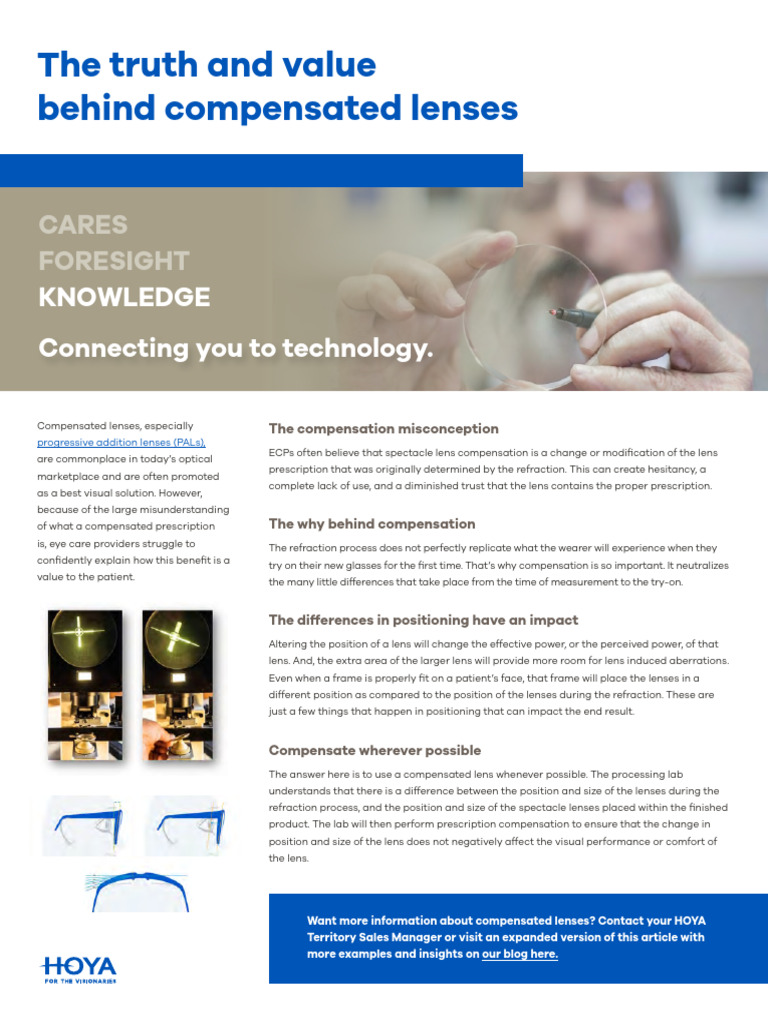 Understanding Compensated Lenses | PDF | Vision | Lenses