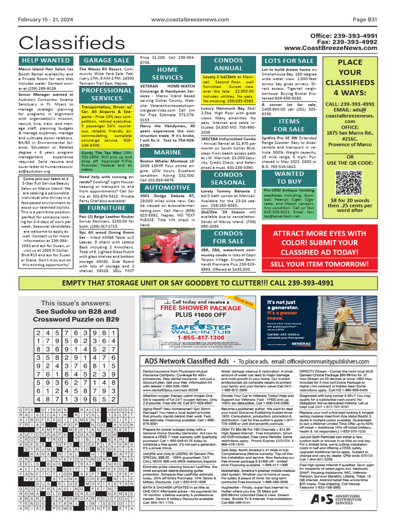 Classifieds 20240215 PDF