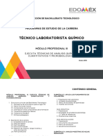 Módulo III Técnico Laboratorista Químico